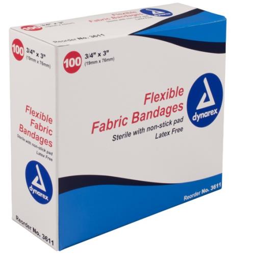 Geriatric Medical | BANDAIDS FABRIC 3/4